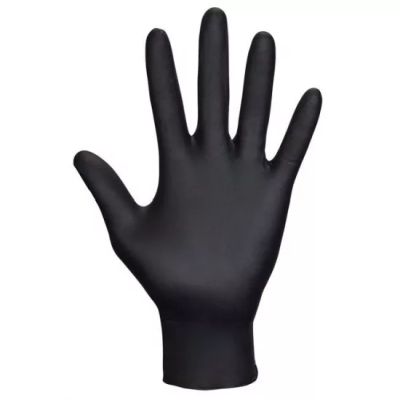 Nitrile gloves black M, 100 units